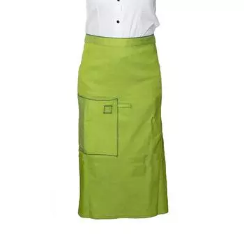Фартук с карманом с оторочкой, фисташковый P.L. Proff Cuisine