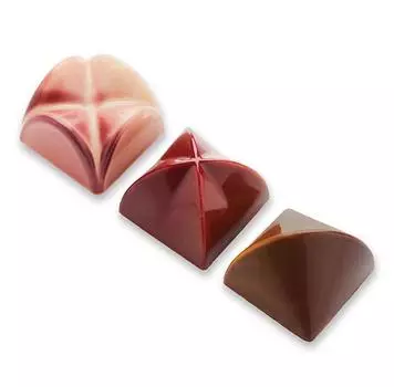 Форма для конфет Martellato MA1042 | "Vault" 26,5х26,5мм h20мм 28 ячеек., п/к MA1042