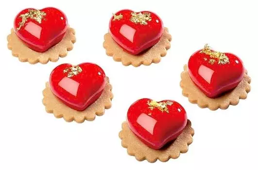 Форма для пирожных Pavoni PAVOFLEX PX4305 Сердце