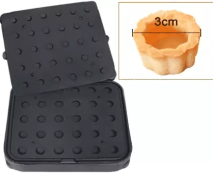 Форма для приготовления тарталеток Kocateq DH Tartmatic Plate 49