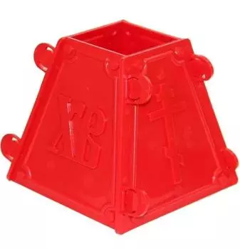 Форма для выкладки Resto 11х11х10см (пасочница) пластмассовая, разборная, Бикс №3