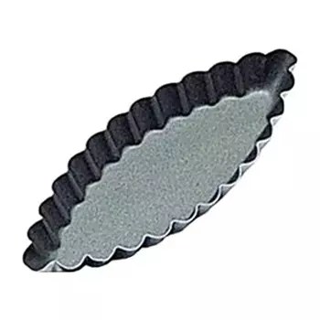 Форма для выпечки Pujadas 716.008 Лодочка рифленая 8х4см