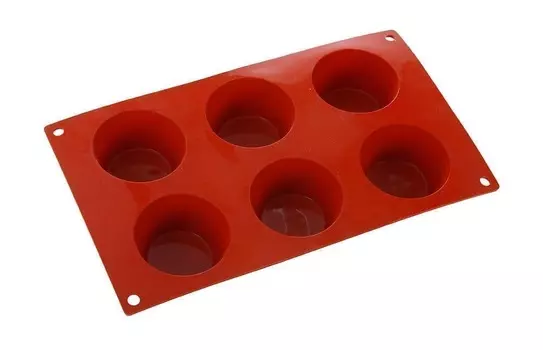 Форма для выпечки Средний маффин, 6 элементов Silicon Flex | SF023/S