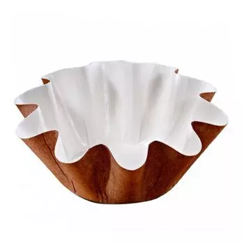 Форма для выпекания бумажная ламинированная, 4,4х3 см, коричневый, 3960 шт Garcia De Pou | 206.34