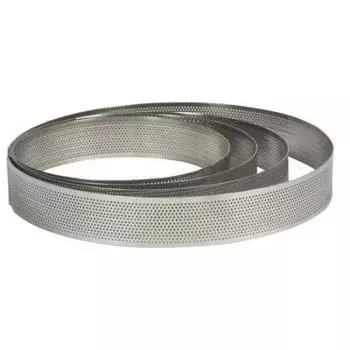 Форма кондитерская "Круг" d=24см h=3,5см нерж. перфорированная MGSteel | CRR243P