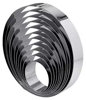 Форма кондитерская Martellato 1H5X20 | 1H5х20 73201 "Круг" d 20см h 5см, нержав. сталь