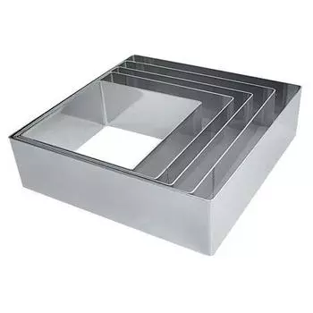 Форма-резак "Квадрат" 14х14х5см нерж P.L. Proff Cuisine | RING-SQ-14/5