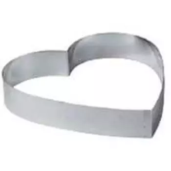 Форма-резак "Сердце", 20х23,2 см, h 6,5 см, нержавейка, Россия P.L. Proff Cuisine | 92100094