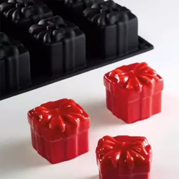 Форма силиконовая для пирожных "Для тебя" La Pavoni PavoFlex 3D PX4395S 20 ячеек, 55х55х55мм, 120мл