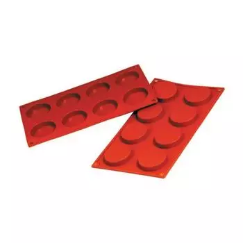 Форма силиконовая "Флорентинс" 24 ячейки d 35 мм, h 5 мм (30х17,5 см) P.L. Proff Cuisine | D-030