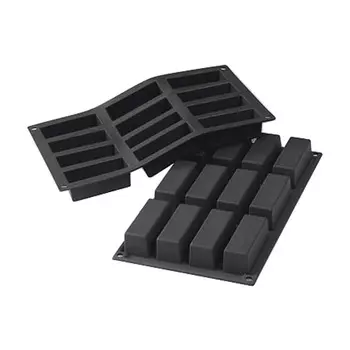 Форма силиконовая Martellato 30SF026N "Прямоугольник" 79х29мм h30мм, 12 ячеек