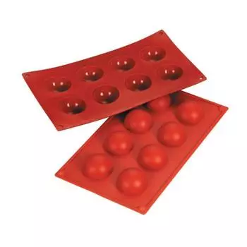 Форма силиконовая "Полусфера" 24 ячейки d 30 мм, h 15 мм (30х17,5 см) P.L. Proff Cuisine | D-006