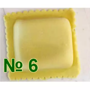 Формующий узел пельменного аппарата Roal Meat QT-100 №6 (равиоли, края ребр, 16-18гр)