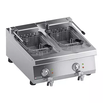 Фритюрница 700 серии Veroterm VT7FGE07TT 11+11л настольная