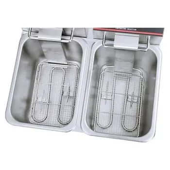 Фритюрница двойная профессиональная Rosso HEF-8L-2