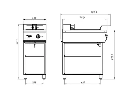 Фритюрница Grill Master ФЖТЛФрЭ 24022