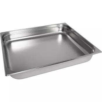 Гастроемкость EKSI E823-40W GN2/3-40 мм (353х325), нержавеющая сталь 0,5 мм, AISI 201