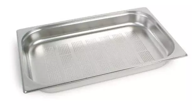 Гастроемкость GN1/1-40мм 5,5л нерж.перфорир. MGSteel | 121044MG