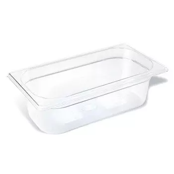 Гастроемкость GN1/3-100мм 3,8л поликарбонат прозрач. Resto (Китай) | P13100