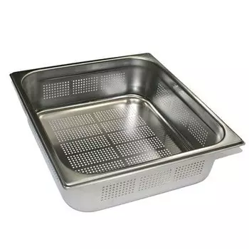 Гастроемкость InoxMacel 30.10.06.2100.1000 2/1 высота 100 мм, перф.