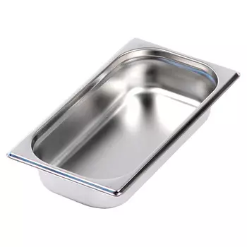 Гастроемкость из нержавеющей стали Hurakan GN 1/3-65, набор 3 шт