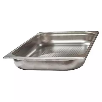 Гастроемкость из нержавеющей стали ROAL E-8012065PF GN 1/2-65 (325х265х65мм) перфорированная