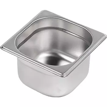 Гастроемкость из нержавеющей стали ROAL E-8016100 GN 1/6-100 (176х162х100мм)