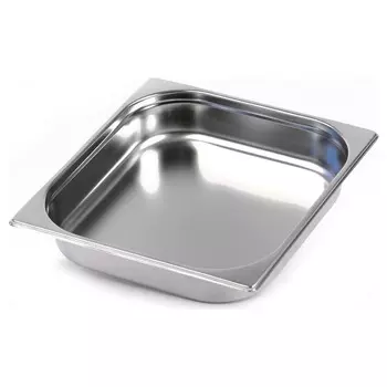 Гастроемкость Luxstahl нерж.сталь GN 2/3 327х353х40 мм