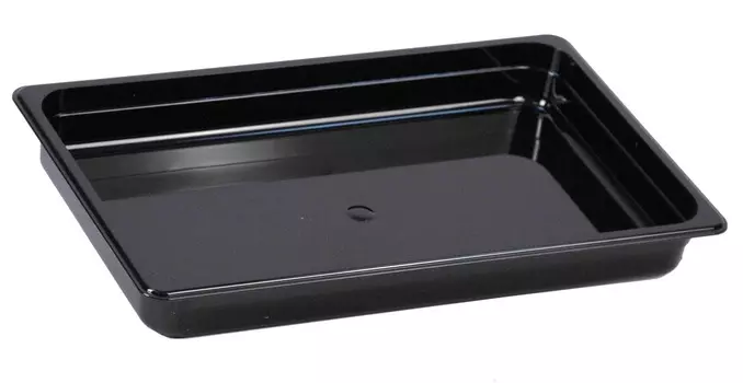 Гастроемкость Luxstahl поликарбонат 1/1х25 (65мм) 530х325 | JW-P112B черная