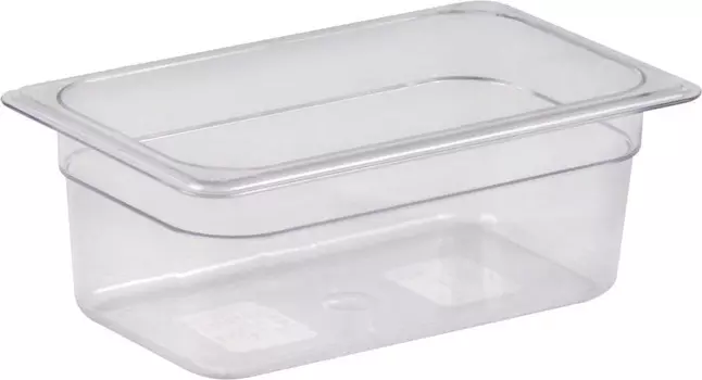 Гастроемкость Luxstahl поликарбонат 1/4х4 (100мм) 265х164 | JW-P144