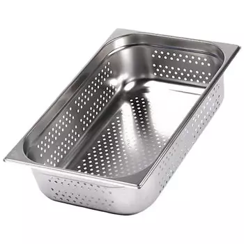 Гастроемкость Maco E11150P 1/1, высота 150, перфорированная, нержавеющая сталь