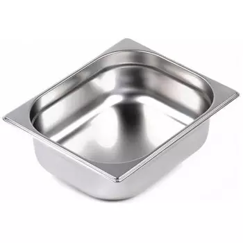 Гастроемкость Maco E12100 1/2, высота 100, нержавеющая сталь