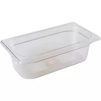 Гастроемкость Pujadas 1310C1 GN1/3-100мм поликарбонат, прозрачная