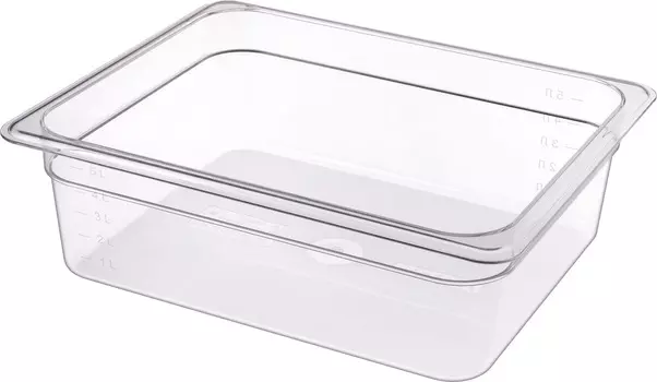 Гастроемкость Restola 422110701 GN1/2-100 поликарбонат прозрачный