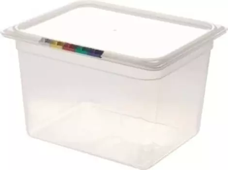 Гастроемкость Restola GN 1/2 325х265х200 (полипропилен) прозрачная | 21008