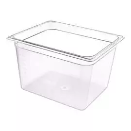 Гастроёмкость Restola 1/2 (325x265x200), прозрачная - 6 шт/уп
