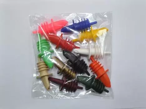 Гейзер пластиковый 7см цветные (набор 12 шт) (12 цветов) Мастергласс | 1765