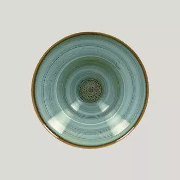 Глубокая тарелка Twirl Lagoon 480мл 26х9см RAK Porcelain | TWCLXD26LA