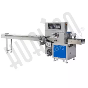 Горизонтальная упаковочная машина Hualian Machinery DXDZ-250XD (H-40мм, bag L65-190мм, S200мм)