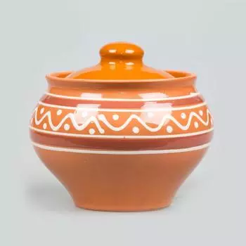 Горшочек 330 мл "Псковский" керамика Resto