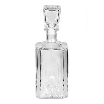 Графин 0,5л штоф с крышкой "Кристалл" стекло Resto | 81269483