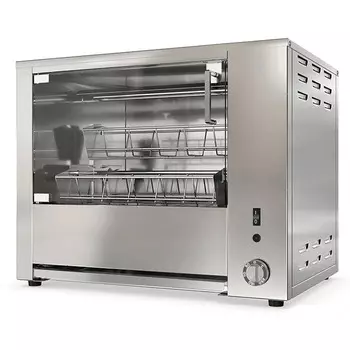 Гриль для кур карусельный Atesy Командор-4Э выставочный (166765)