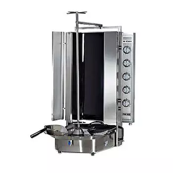 Гриль для шаурмы Inoksan INO-PDE503, с верхним мотором