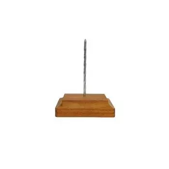 Игла для чеков Resto 120мм на деревянной подставке