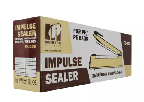 Импульсный запайщик Магикон FS-400C металл+нож