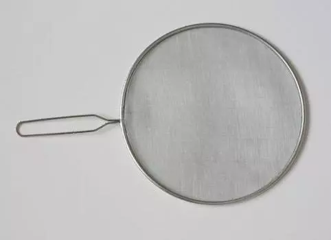 Экран от брызг d=220мм нерж. с ручкой Resto (Китай) | JK1-022