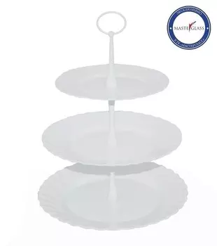 Этажерка 3-х ярусная d=19/24/27см Трианон Arcoroc | 80101