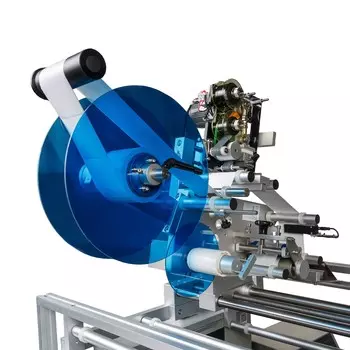 Этикетировщик плоской тары c датером Hualian Machinery HL-816 (4 строки по 10 символов)