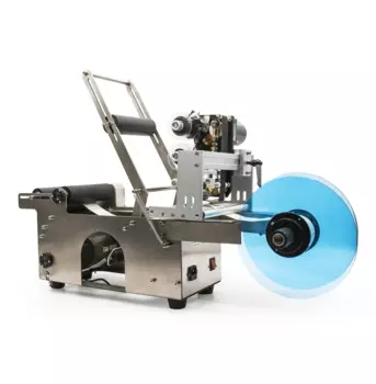 Этикетировщик полуавтоматический для круглых бутылок MPFL-50A