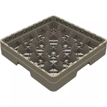 Кассета-стойка посудомоечная базовая Pujadas 5160F1 на 16 ячеек